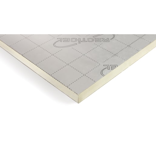 Recticel Eurothane Eurodeck Flat Roof Insulation 2.4m x 1.2m x 120mm